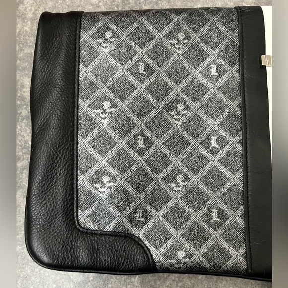 L.A.M.B. GWEN STEFANI Signature Foldover Clutch Leather HandBag Clutch Purse - Picture 5 of 13